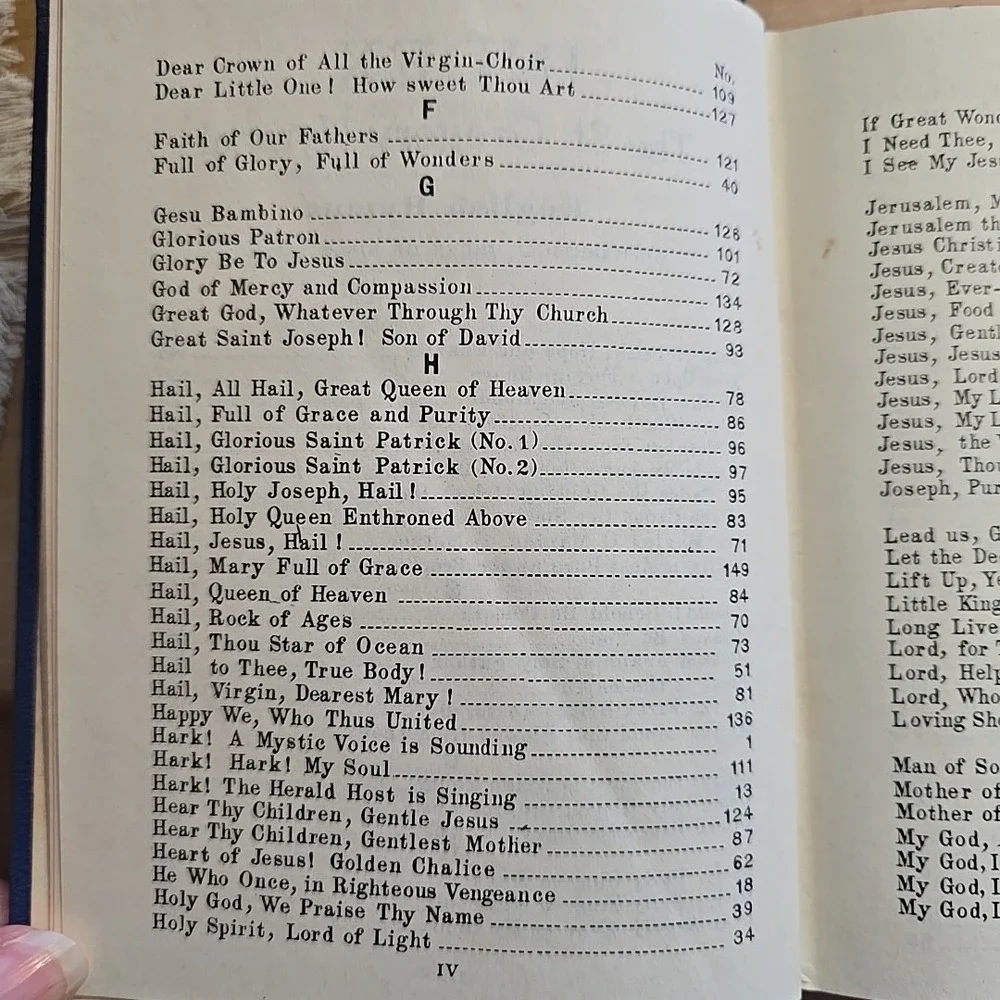 Vintage St. Gregory Hymnal & Catholic Choir Book 1947 Melody Edition Sheet Music
